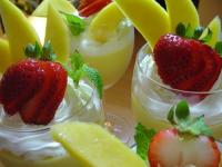 Crema de vanilie la pahar